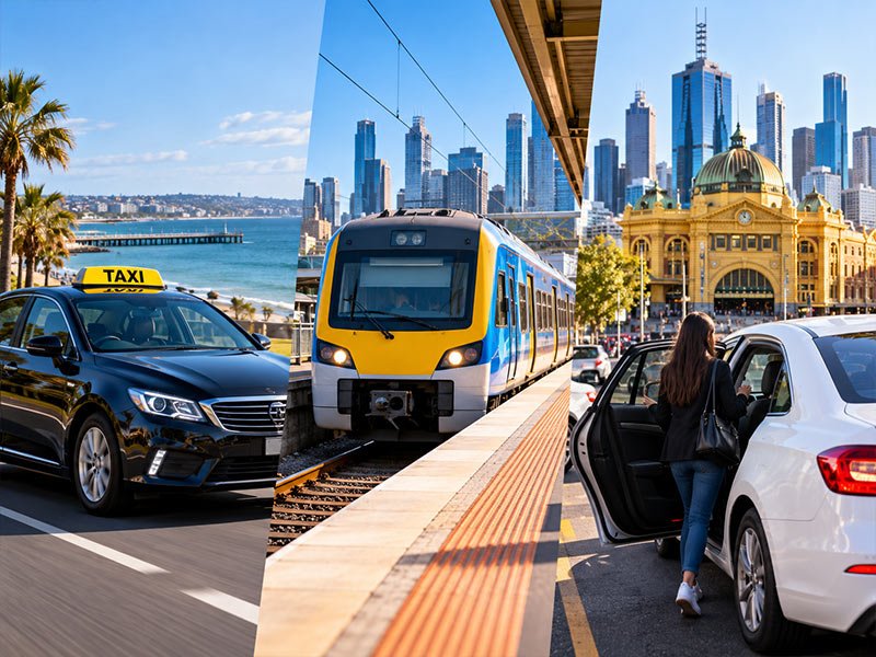 Frankston to Melbourne CBD: Taxi vs Train vs Rideshare