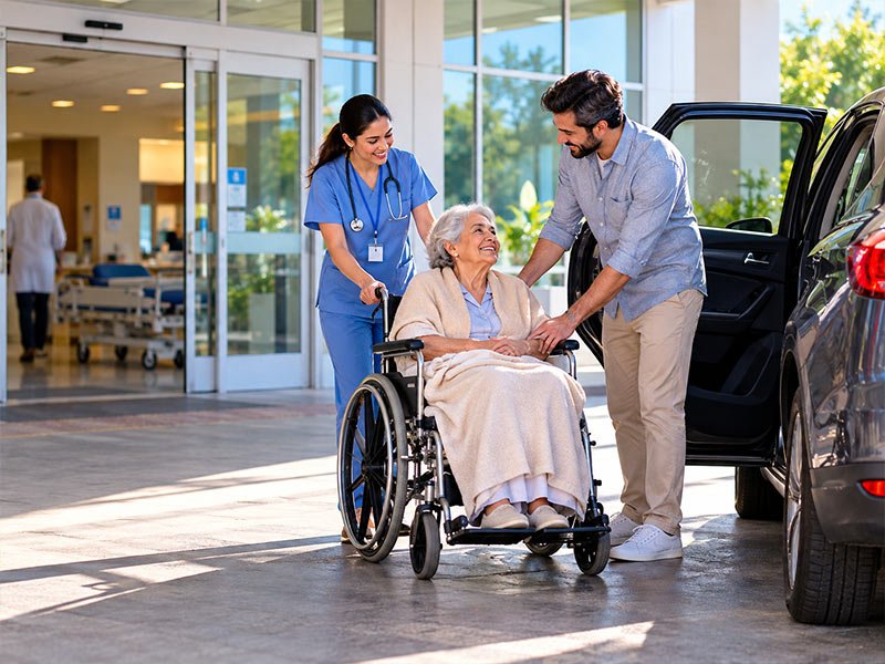 Hospital Discharge Day: How to Plan a Safe Ride Home